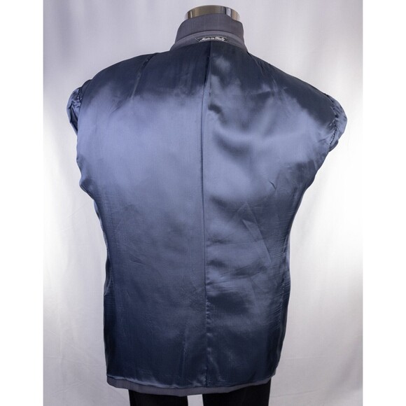 MANI Vintage Sport Coat Suit Jacket Men Size 40S Striped  Two Button - Picture 13 of 15